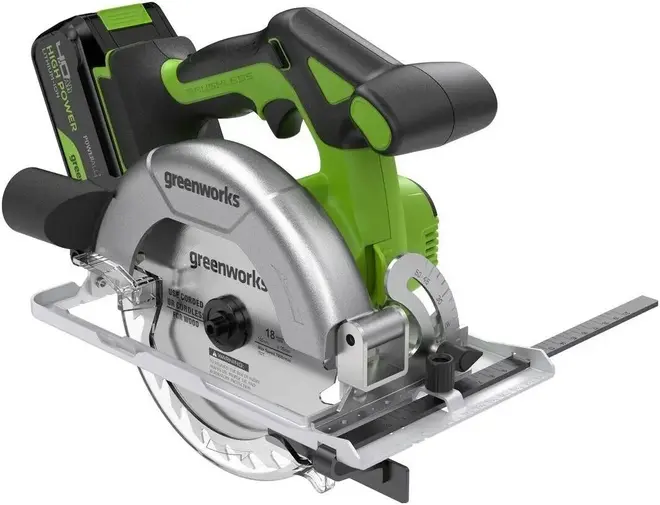 Greenworks GD24CS165 пила циркулярная (без АКБ)