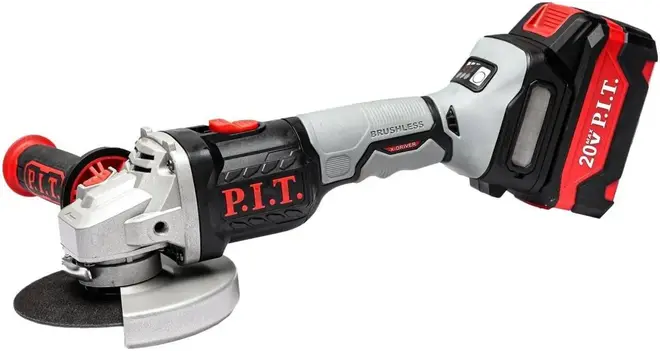 P.I.T. PWS20H-125D/1 шлифмашина угловая (20 В)
