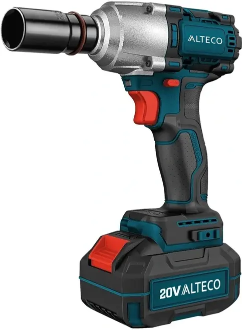 Alteco CIW 20-500 LI BL гайковерт бесщеточный аккумуляторный ударный (20 В 500 Нм) №18016