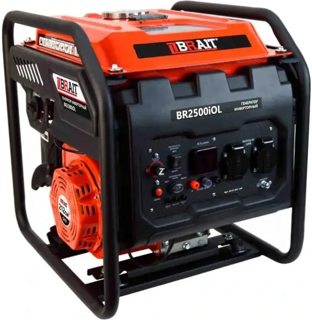Brait BR2500iOl бензиновый генератор инверторный (2000-2200 Вт)