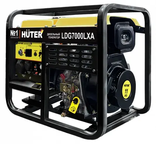 Huter LDG 7000LXA электрогенератор дизельный