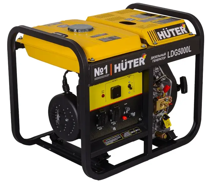 Huter LDG 5000L электрогенератор дизельный
