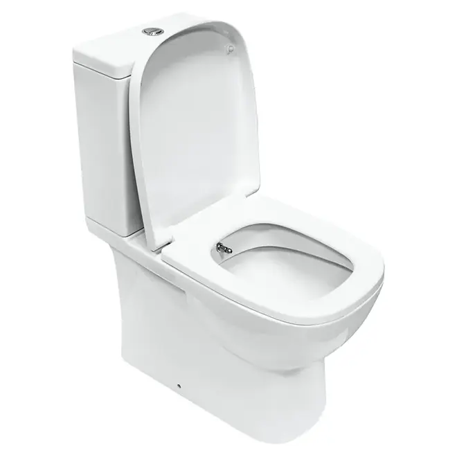 Sanita Luxe Quadro Comfort унитаз-компакт с функцией биде белый (WC.CC/Quadro/2-DM.Bidet/W)