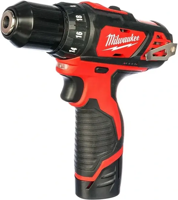 Milwaukee M12BDD-202C дрель-шуруповерт аккумуляторная (2 А*ч) №120338