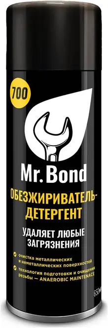 Mr.Bond Quick Spacer 700 обезжириватель для анаэробных герметиков (650 мл)