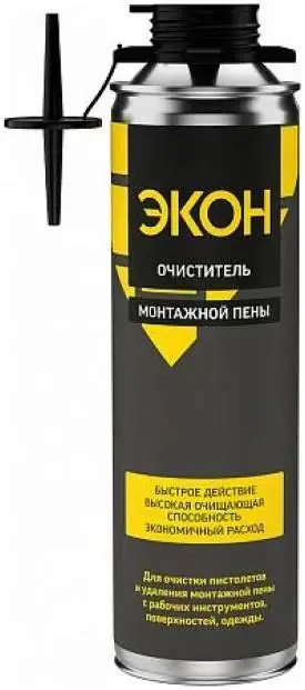 Экон очиститель для незатвердевшей пены (500 мл)