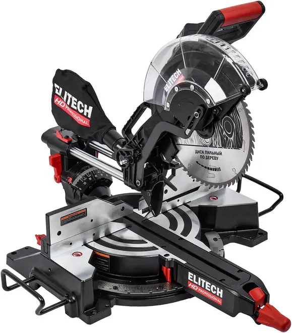 Elitech HD Professional MS 2030С пила торцовочная усовочная (2000 Вт) E2006.007.00, 205383