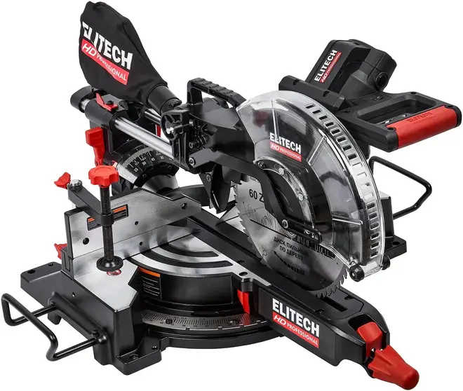 Elitech HD Professional MS 2030С пила торцовочная усовочная (2000 Вт) E2006.007.00, 205383