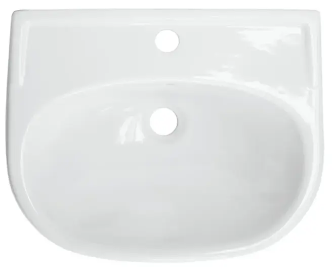 Санита Комфорт умывальник пьедестальный Комфорт 50 WB.PD/Comfort/50-C/WHT.G/