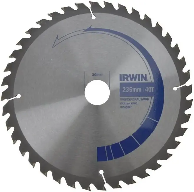 Irwin Pro пила дисковая (235 мм /30/25/16 мм (40Т)