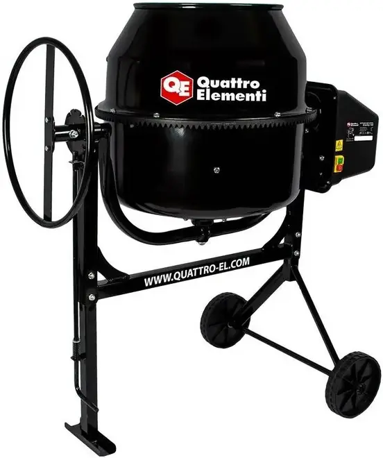 Quattro Elementi Gravity 140 бетоносмеситель (140 л 550 Вт)