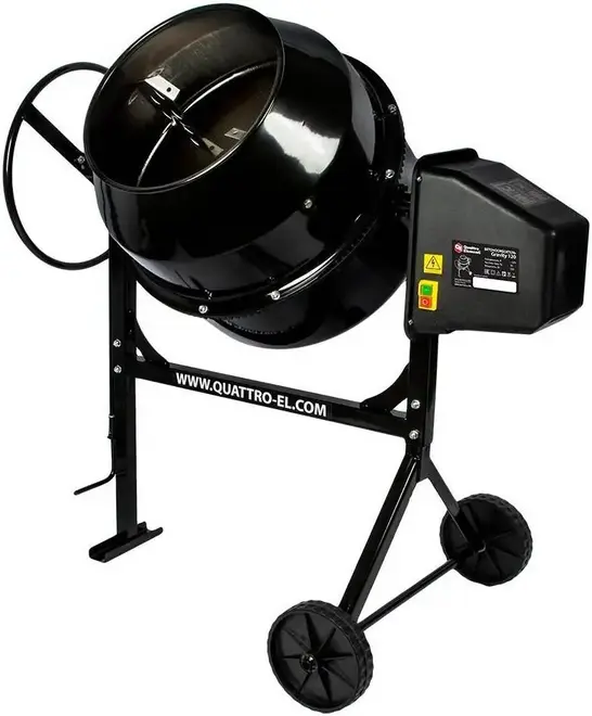 Quattro Elementi Gravity 140 бетоносмеситель (140 л 550 Вт)