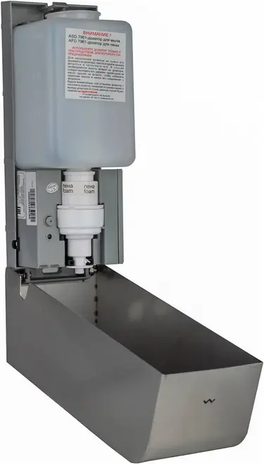 Ksitex AFD-7961 дозатор автоматический для пены стальной матовый (1 л) AFD-7961M