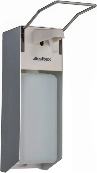 Ksitex DM-1000 дозатор локтевой для дезинфицирующих средств хром (1 л)