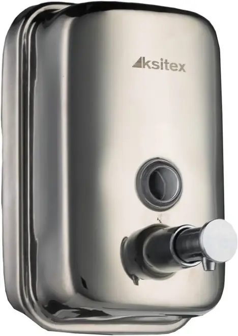 Ksitex SD-1618-1000 дозатор для жидкого мыла хром глянцевый (1 л) SD 1618-1000