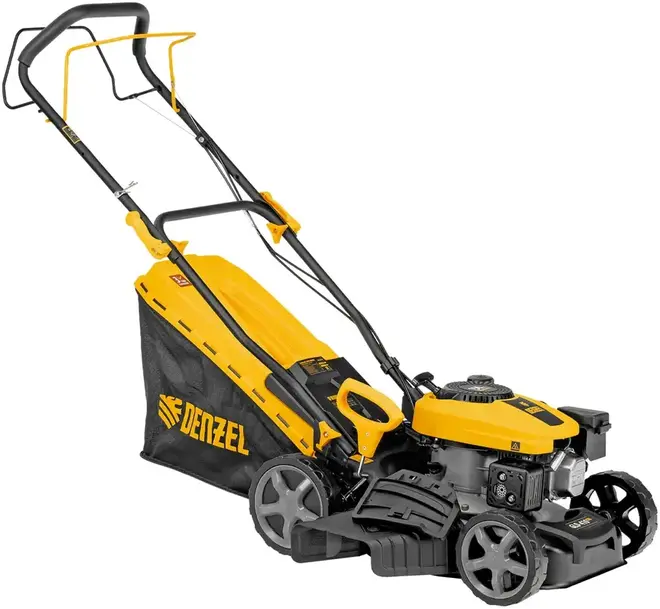 Denzel GLD-410SP-K газонокосилка бензиновая (40 л) №58813