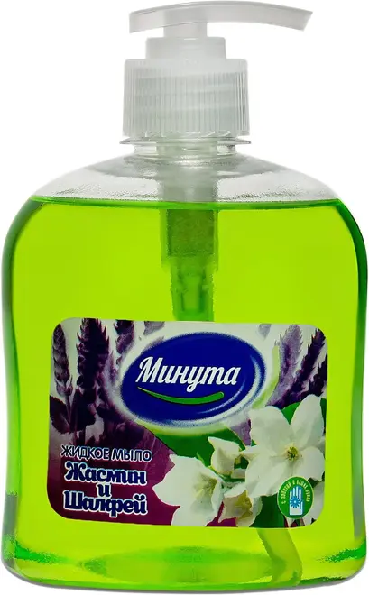 Минута Жасмин и Шалфей мыло жидкое (500 мл)