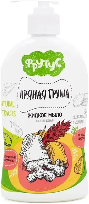 Фрутус Пряная Груша мыло жидкое для рук (500 мл)