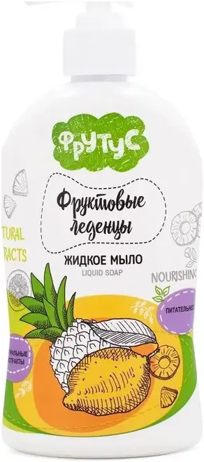 Фрутус Фруктовые Леденцы мыло жидкое для рук (500 мл)