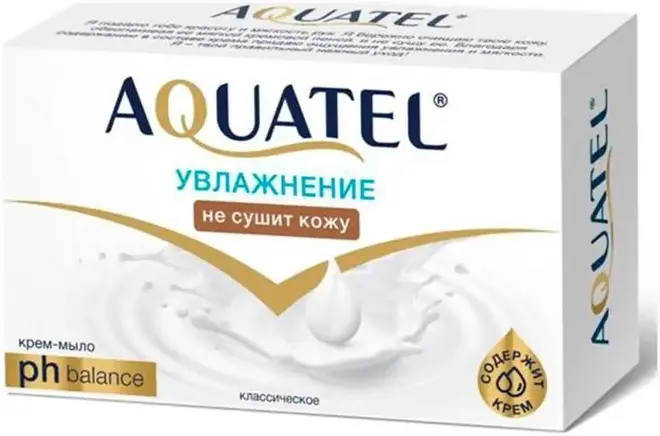 Aquatel Классическое мыло туалетное (90 г)