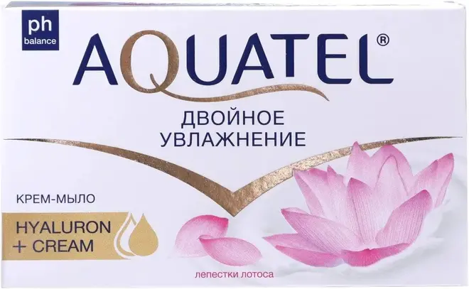 Aquatel Лепестки Лотоса мыло туалетное (90 г)