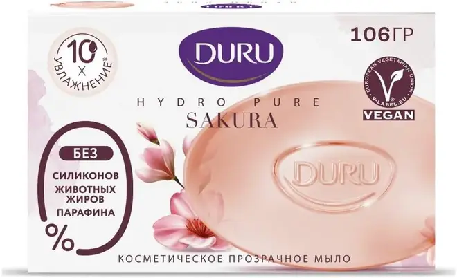 Duru Hydro Pure Сакура мыло туалетное (106 г)