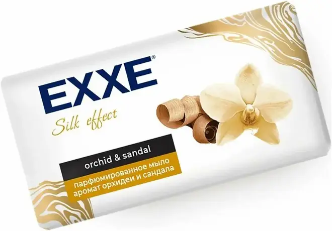 Exxe Silk Effect Орхидея и Сандал мыло туалетное парфюмированное (140 г)