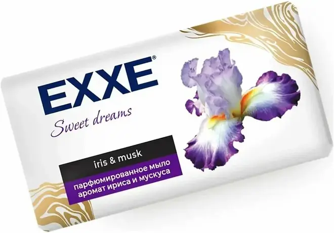 Exxe Sweet Dreams Ирис и Мускус мыло туалетное парфюмированное (140 г)