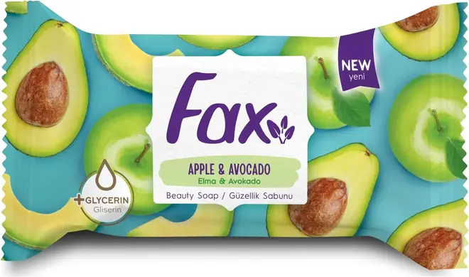 Fax Fruity Яблоко & Авокадо мыло туалетное (75 г)