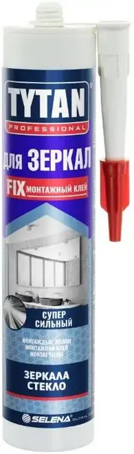 Титан Professional клей монтажный каучуковый для зеркал и стекла (290 мл)