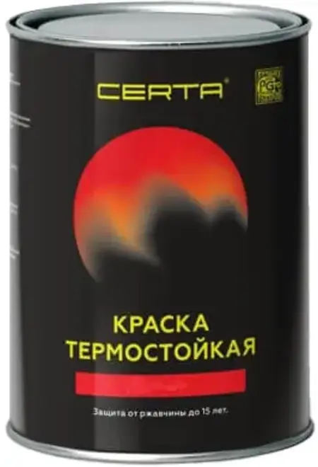 Certa эмаль антикоррозионная термостойкая (800 г) синяя RAL 5005 (до +400°C)