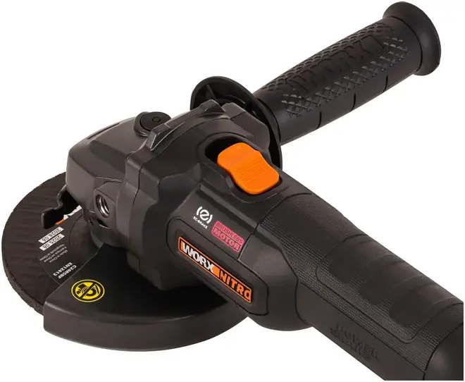 Worx WX814 шлифмашина угловая аккумуляторная (20 В)