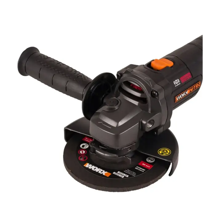 Worx WX814.9 шлифмашина угловая аккумуляторная (20 В)