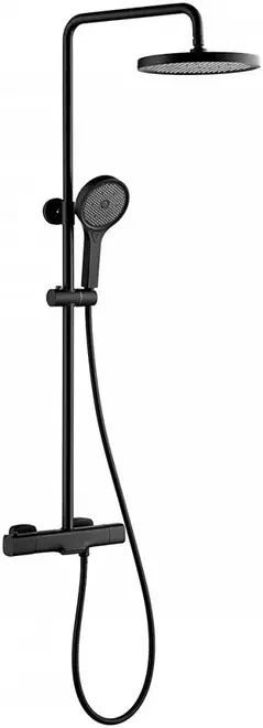 Gappo G2495 система душевая черная (G2495-76)