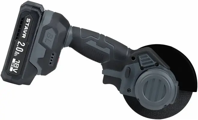 Ставр SAG 18BL-76V-1 шлифмашина угловая аккумуляторная (18 В)