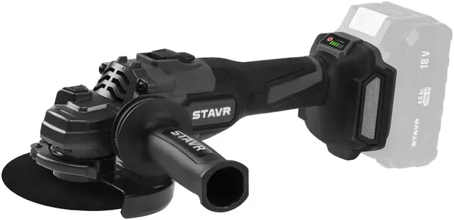 Ставр SAG 18BL-125V шлифмашина угловая аккумуляторная (18 В)