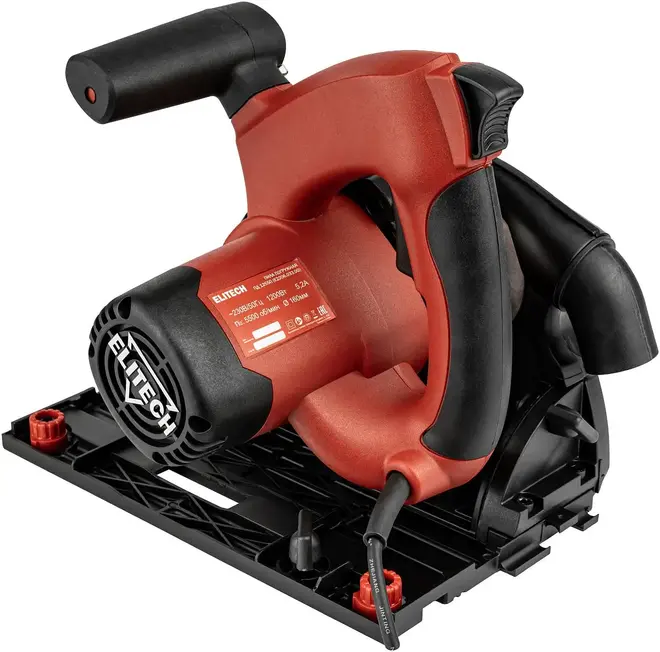 Elitech ПД 1255П пила дисковая погружная (1200 Вт)