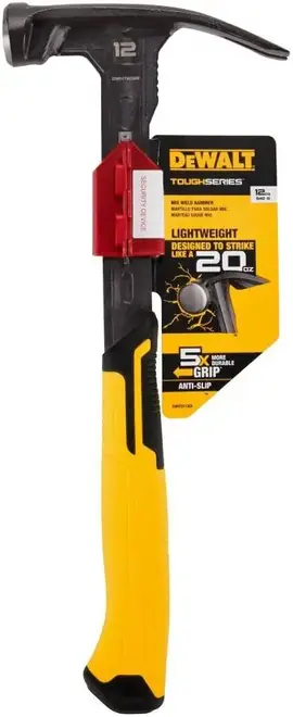 Dewalt Toughseries DWHT51135 молоток с прямым заострённым гвоздодером (340 г)
