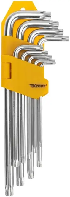 Rexant Kranz Tamper-Torx набор имбусовых шестигранных ключей (10-50 мм)