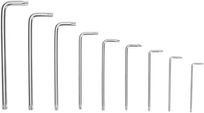 Rexant Kranz Tamper-Torx набор имбусовых шестигранных ключей (10-50 мм)