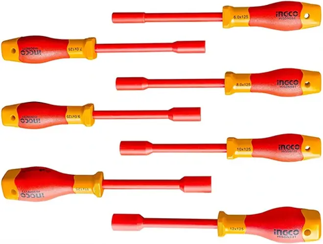 Ingco Industrial набор диэлектрических отверток (7 предметов)