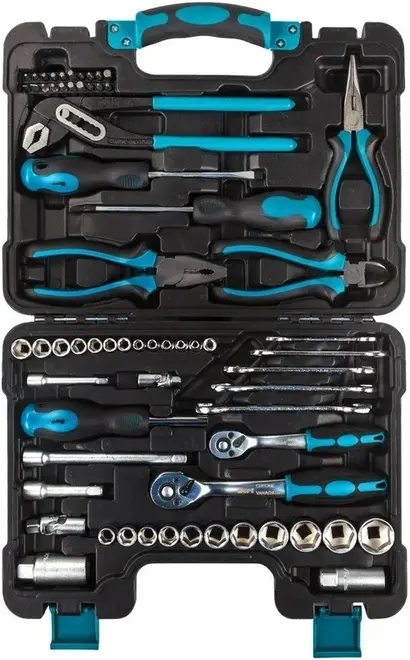 Bort BTK-65 набор ручного инструмента (65 инструментов)