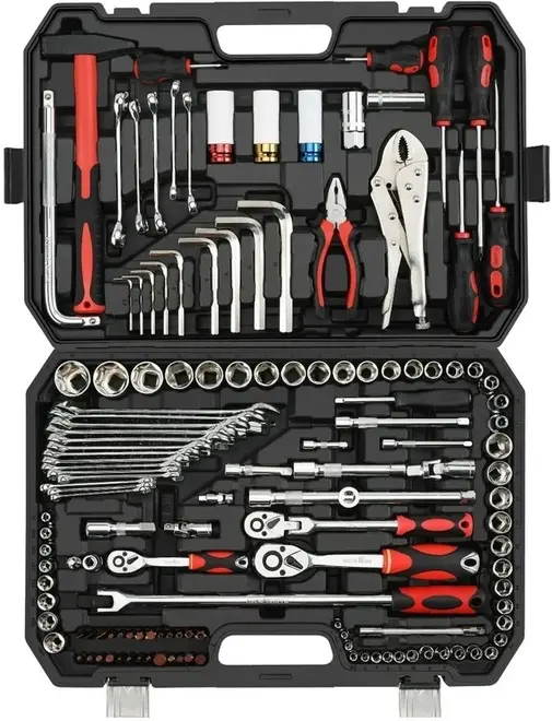 Goodking M-10143 набор ручных инструментов многофункциональный (143 инструмента)