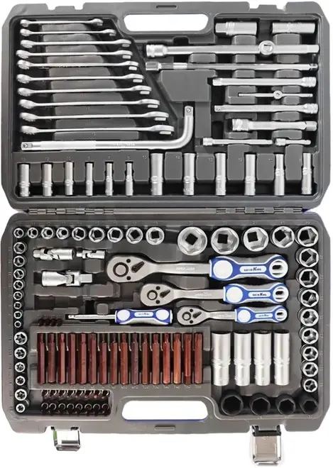 Goodking M-10128 набор ручных инструментов многофункциональный (128 инструментов)