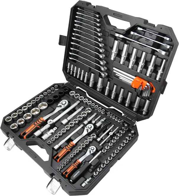 Патриот SSP-150 Зевс набор автоинструмента (150 инструментов)