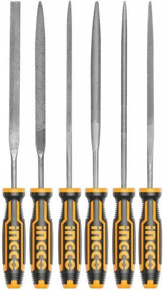 Ingco Industrial HKTF63 набор напильников (140 мм)