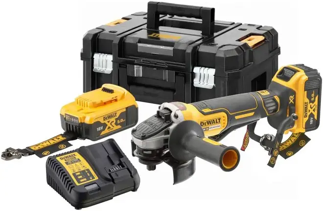 Dewalt DCG406P2LRT шлифмашина угловая (18 В)