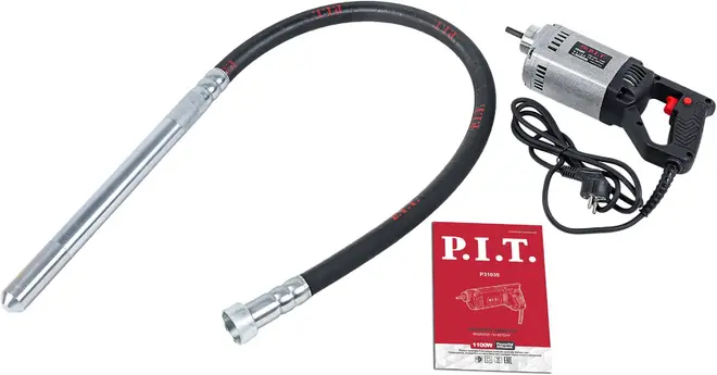 P.I.T. P31035 вибратор для бетона электрический