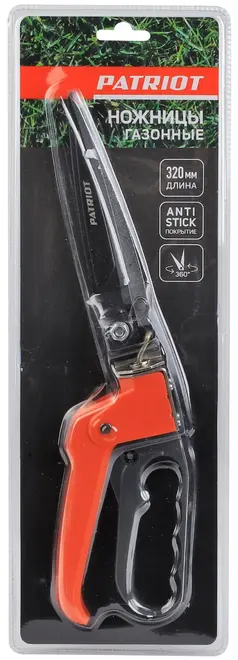 Патриот SGP-320 ножницы газонные с эфесом (320 мм)