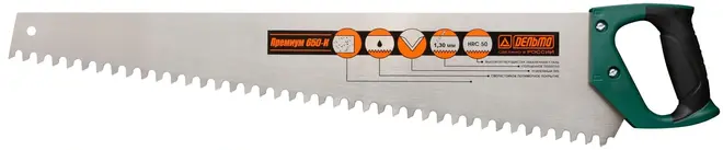 Рос Дельта Премиум ножовка по пенобетону с трапециевидным полотном (650 мм)
